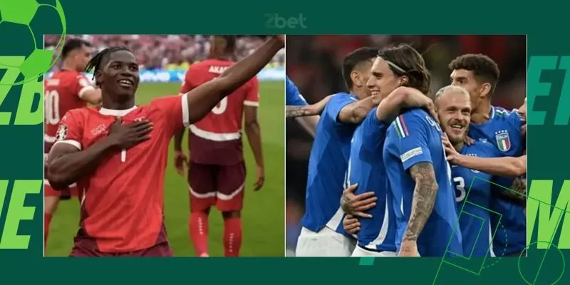 Soi kèo cược Thụy Sĩ vs Italy